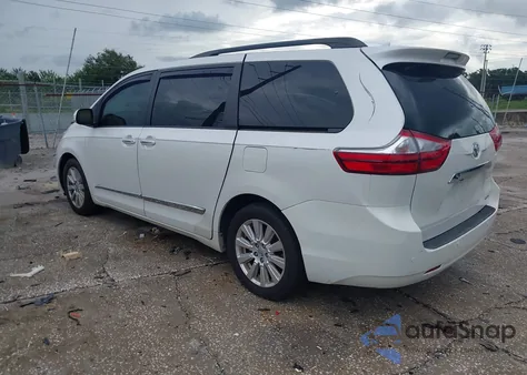 2017 Toyota Sienna Limited 7 Passenger из США, поврежденный, VIN 5TDYZ3DC3HS795424